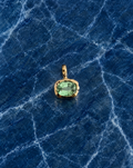 The Cove Pendant 10k - Garnet