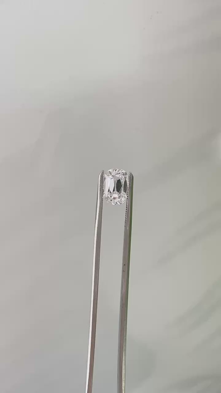 2.7ct Old Mine Elongated Cushion